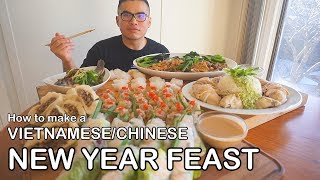 How to make a VIETNAMESE/CHINESE NEW YEAR FEAST