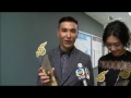 170107 【2016 年度勁歌金曲頒奬典禮】 陳展鵬、胡定欣訪問 TVB 《東張西望》