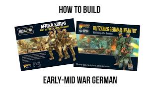 How To Build German Early-Mid Infantry Box Set