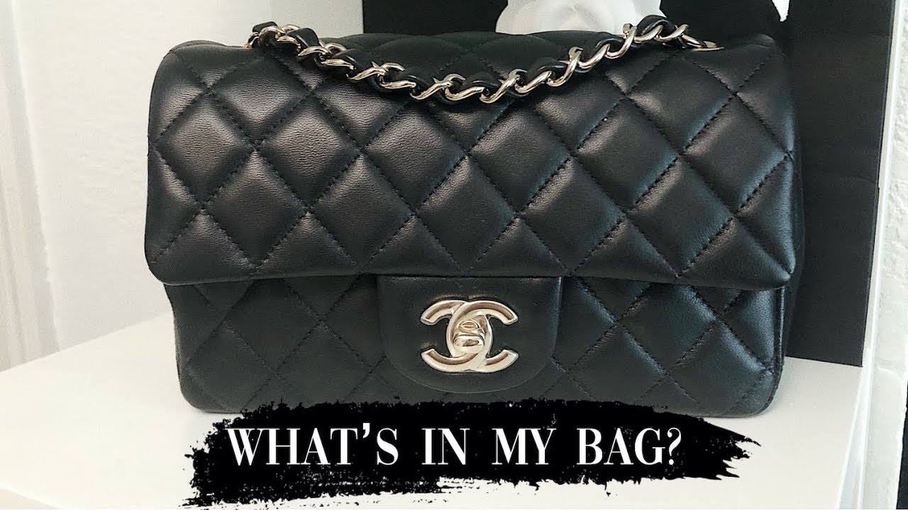 WHAT'S IN MY BAG: CHANEL RECTANGULAR MINI FLAP
