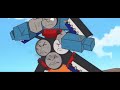 Trains formers 4 cursed lady track arachnis vs Thomas spider robot op Thomas prime rosimus prime is