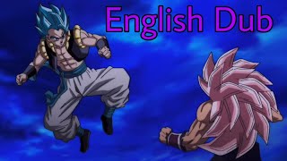 Full Power SSR3 Goku Black Vs SSBE Gogeta: English Dub (Fan Made)