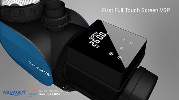 Variable Speed Pool Pump Gemstar VSP to be Displayed at Aquanale 2019