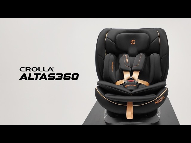 360° One Hand Spin Car Seat | Crolla Altas360 - YouTube