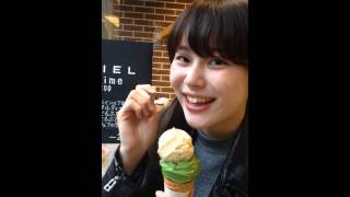 C CHANNEL　生アイスとアイスケーキ専門店、GLACIELで濃厚生グラスを堪能！瀧口杏耶