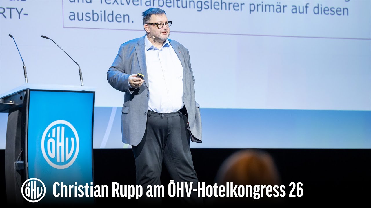 Christian Rupp am ÖHV-Hotelkongress 26