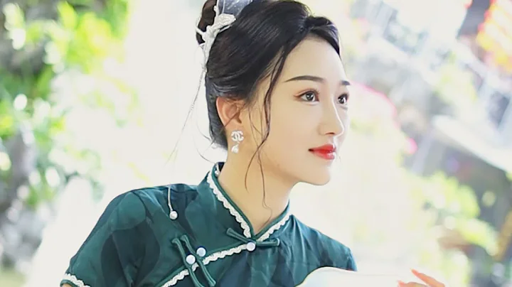 【4K】去中国广州番禺余荫山房影旗袍美女模特，第1期 - 天天要闻