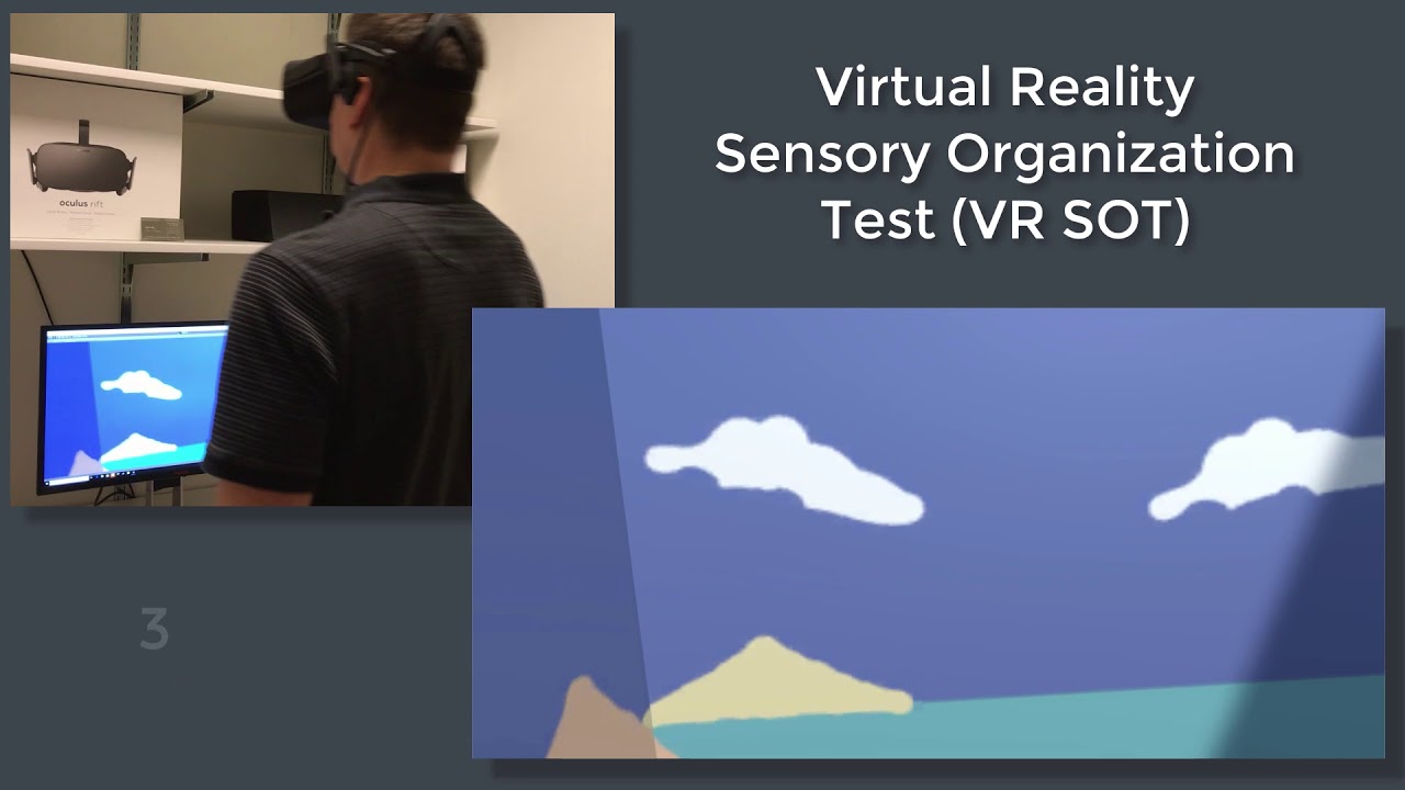 Virtual Reality Sensory Organization Test (VRSOT) YouTube