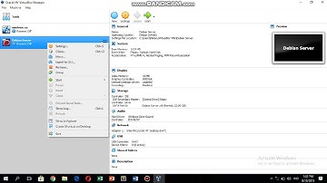 Instalasi Debian Server versi 8.6 di Virtualbox.