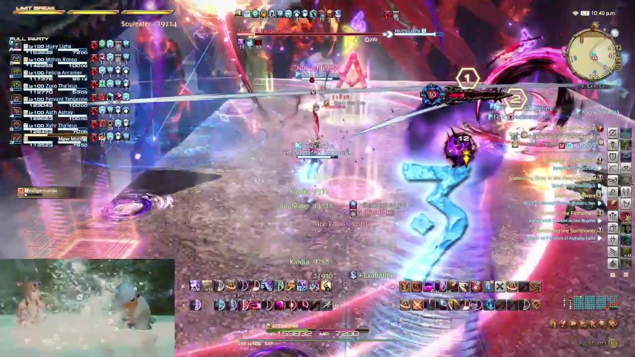 [FFXIV] - 1st DawnTrial EX Trial GOING For the CLEAR DRK PoV