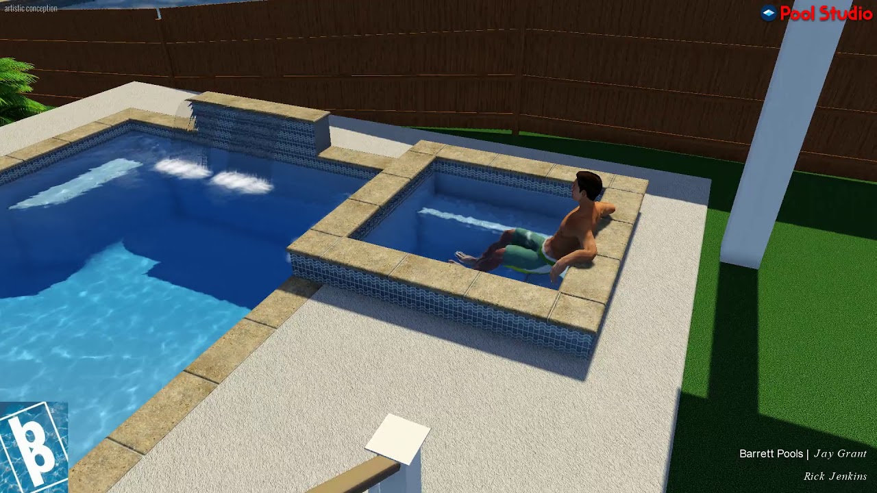 Pool Studio - 3D Swimming Pool Design Software - YouTube