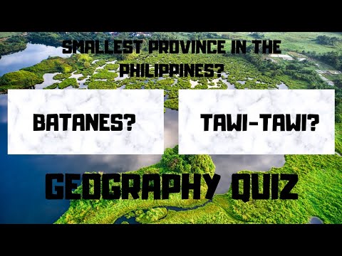 philippine culture and tourism geography quiz