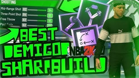 BEST SHARPSHOOTING FACILITATOR BUILD ON NBA 2K20
