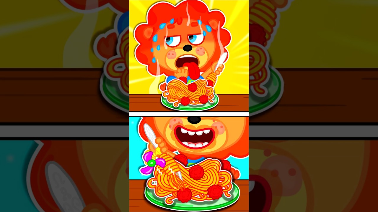 Маша и Леопольд. спагетти под вентилятором - Песенка для малышей #27 - Мультик для детей