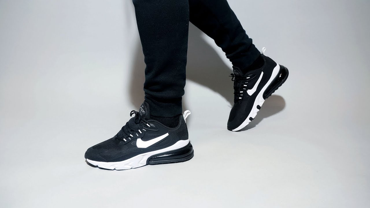 Nike Air Max 270 React Black White 