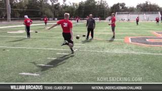 William Broadus National Underclassman Challenge