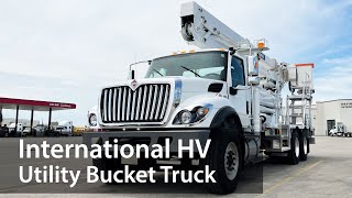 International HV Utility Bucket Truck | Maxim Truck & Trailer by Maxim Truck & Trailer 726 views 1 year ago 3 minutes, 15 seconds