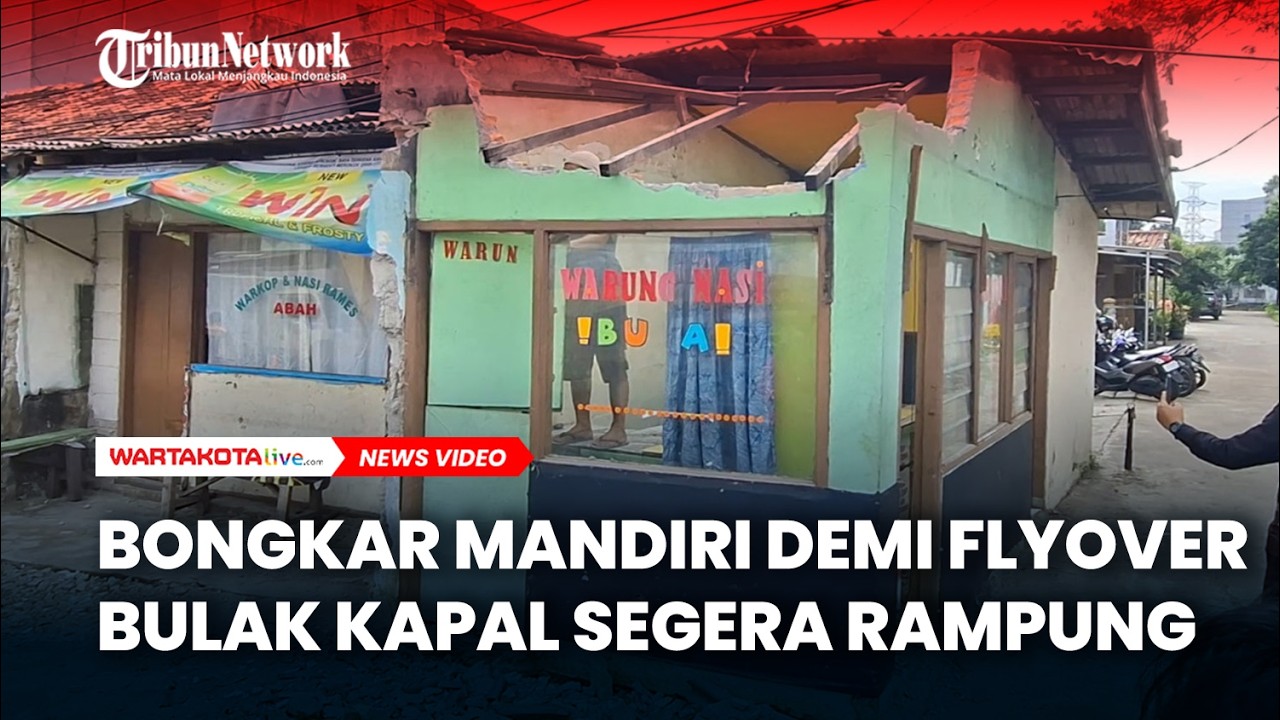 Yadi Tak Masalah Bongkar Mandiri Warteg Miliknya Demi Flyover Bulak Kapal Segera Rampung