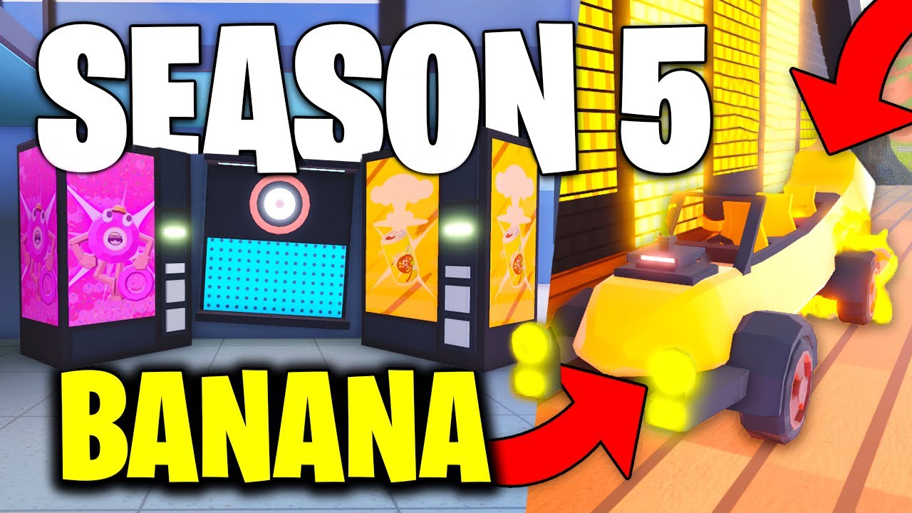 UNLOCKING the BANANA Car in Roblox Jailbreak Season 5 Update [FULL