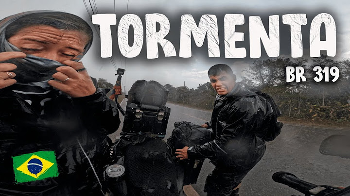 ☢️ WE WERE PUNISHED by a STRONG STORM on THE GHOST ROUTE BR 319 (vlog 8) AROUND THE WORLD on a