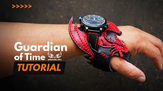 GUARDIAN OF TIME Watch Strap DIY Leather Tutorial