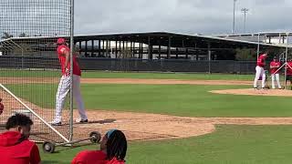 Colin Poche vs. James Wood Live Batting Practice with Washington Nationals! 2025 MLB Spring Training