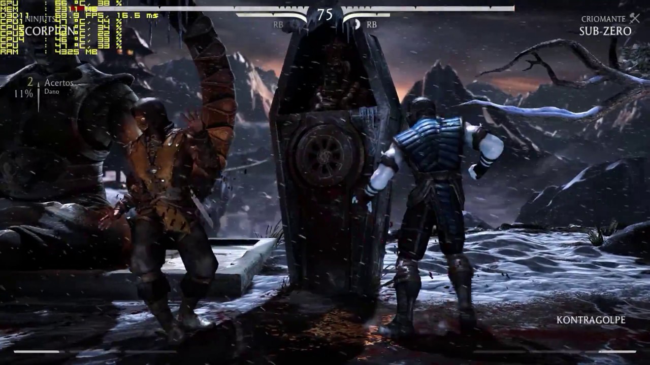 Mortal Kombat X PC i3 3240/GTX 970/8gb Benchmark Ultra Settings