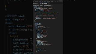 This Login Form Glows When You Type – PHP + CSS Only!