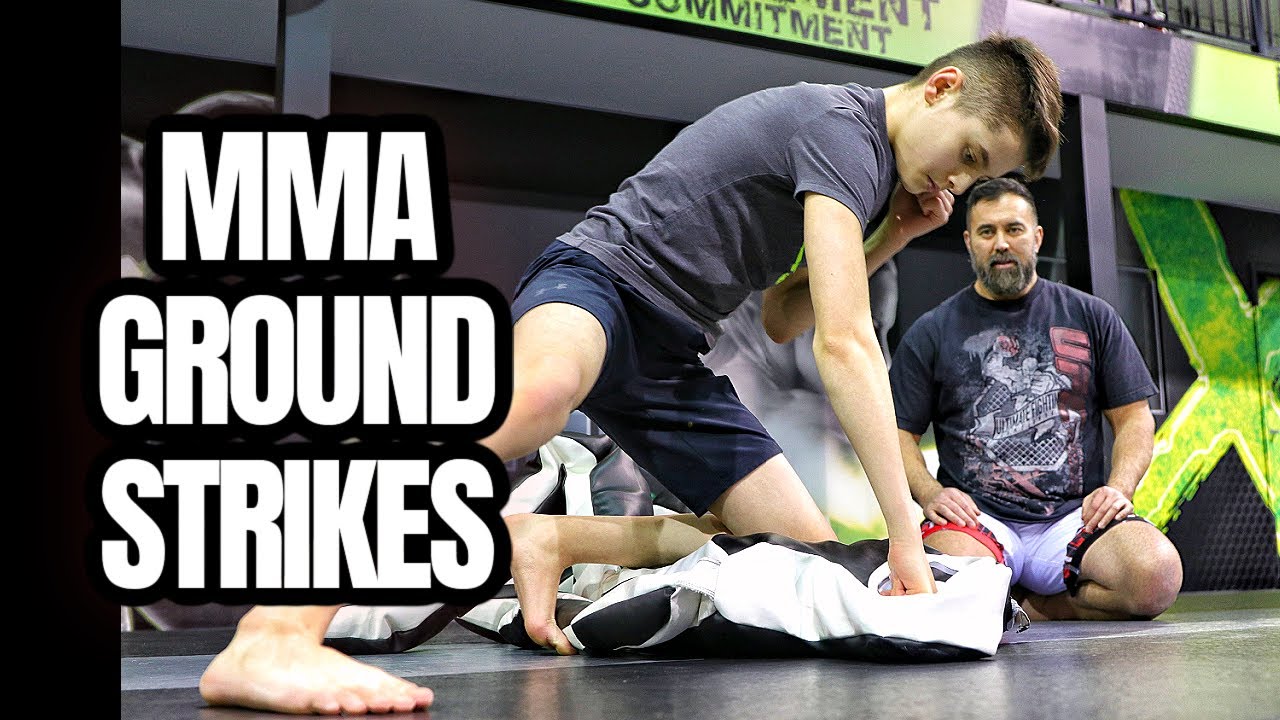 MMA | Ground & Pound Strikes with the Grappling Dummy - YouTube