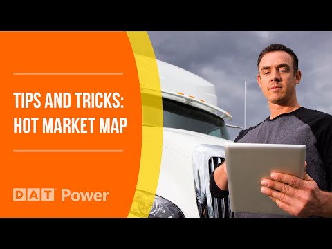 Truckload Supply and Demand with DAT Hot Market Maps