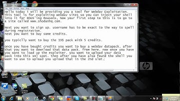 Private WebDav Exploiter tool
