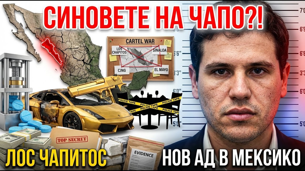 Лос Чапитос СИНОВЕ на Ел Чапо! ПРЕДАДОХА ЕЛ МАЙО! ФЕНТАНИЛ ИМПЕРИЯ! ОВИДИО АРЕСТУВАН! Синалоа Картел