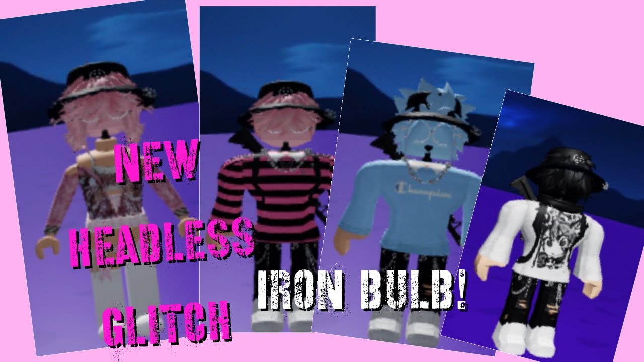 NEW HEADLESS GLITCH WITH NEW IRON BULB CHARACTER YouTube