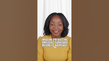 Imagine predicting employee turnover before it happens!