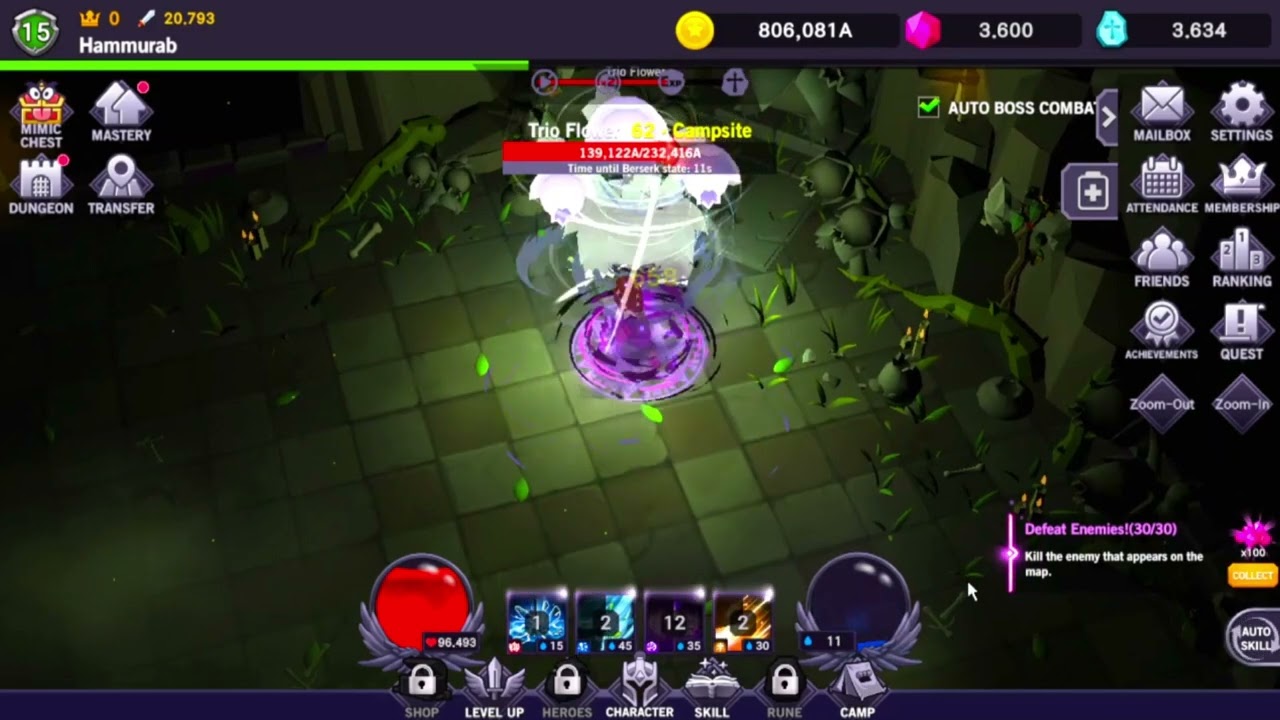 Gameplay AFK Dungeon Idle Action RPG | Free Game