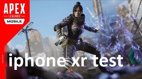 apex legends mobile iphone xr gameplay test