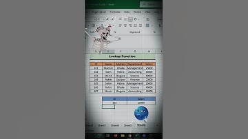 Lookup Function In Excel 😱✅ #excel #exceltricks #lookup #function #viral #asmr #exceltips #shorts