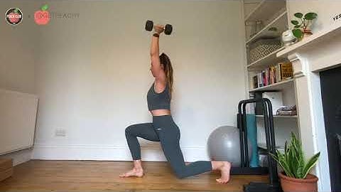REVERSE LUNGE SA CURL TO PRESS