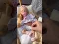 A mini bebê reborn Helena chegou cansada do passeio #diariodeamorreborn #rebornbabydoll #minireborn