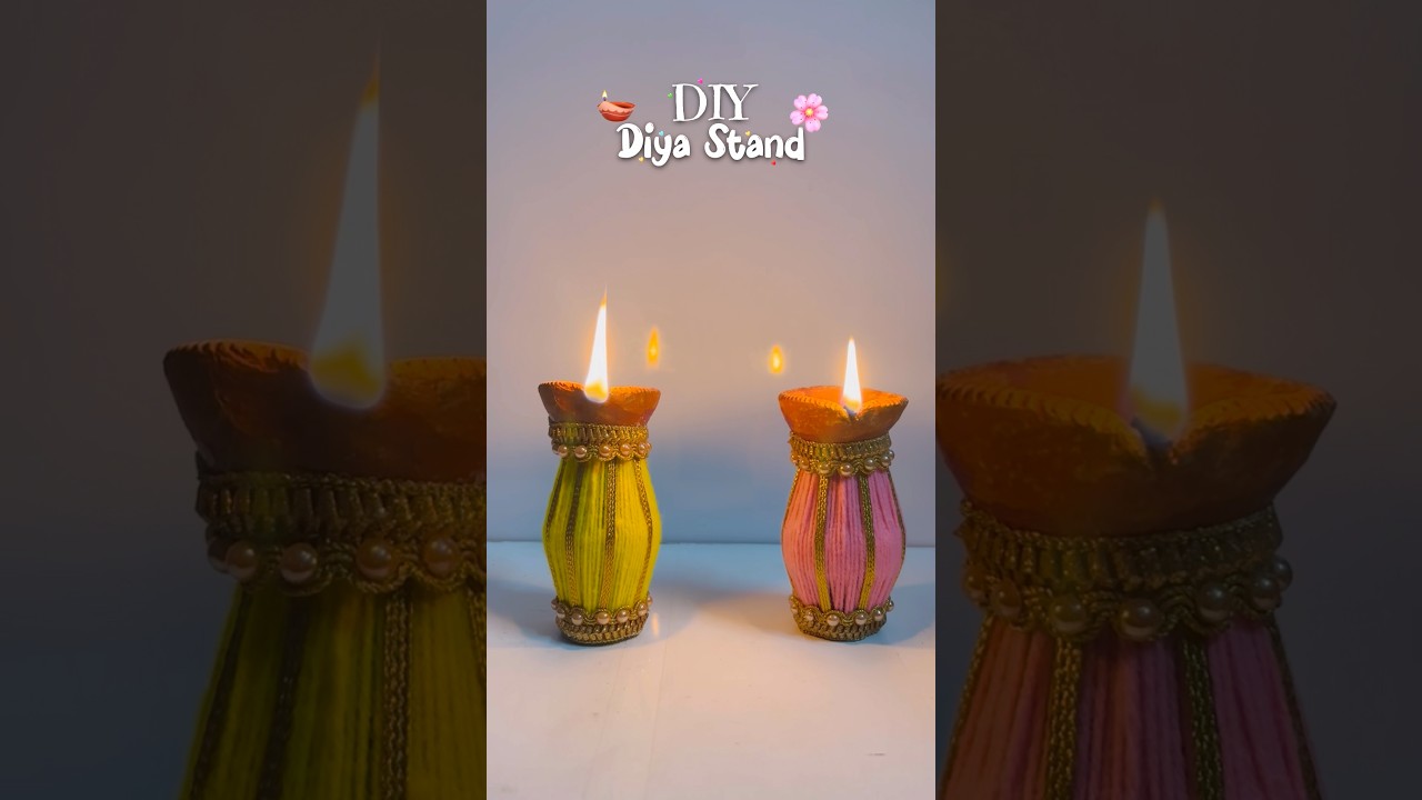 DIY Diya Stand For Diwali 🪔 | Diwali Craft Idea 