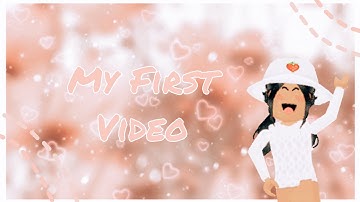 ꧁✨My First Video!✨꧂ (read description+fresh new start!)