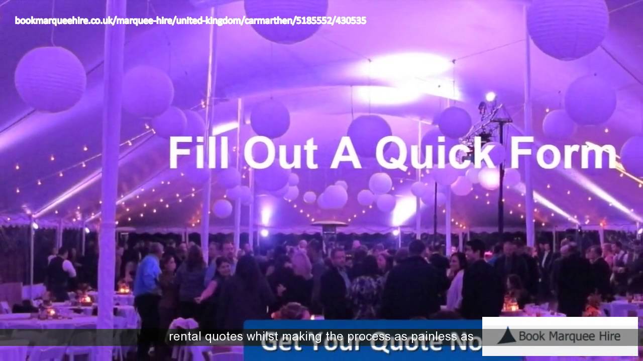 Carmarthen Affordable Marquee Hire YouTube
