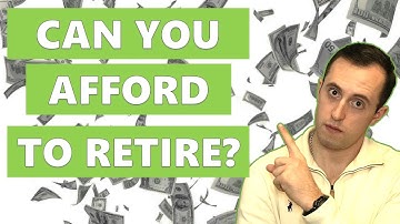 Can YOU Afford to Retire? | 4% Rule and Trinity Study Explained