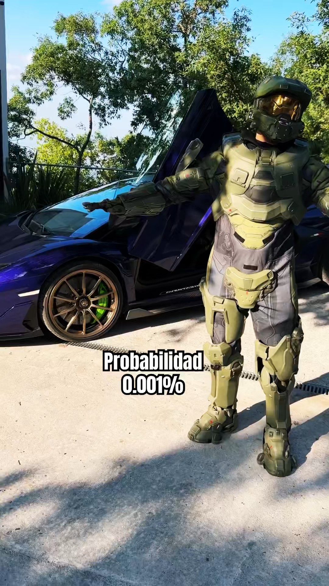 MASTER CHIEF and LAMBO☠️ #halo #masterchief