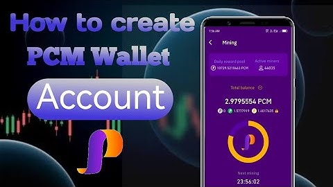 How to create PCM Wallet Account.(Pretecally with details) 2025