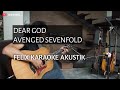 DEAR God ( felix karaoke )