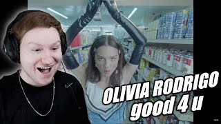 FIRST TIME HEARING Olivia Rodrigo  good 4 u (Official Video) REACTION!!!
