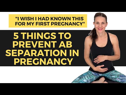 How To Prevent Abdominal Muscle Separation During Pregnancy