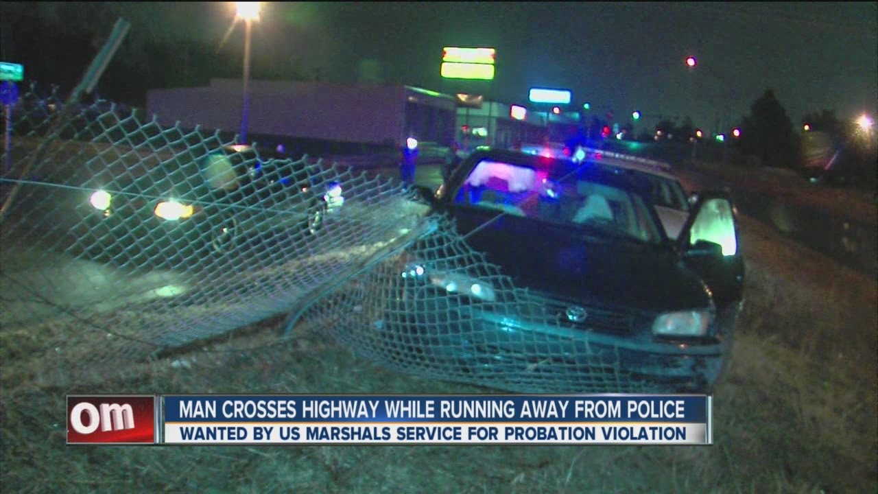 Man arrested after driving stolen vehicle, running from police - YouTube