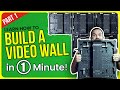 LED Wall Setup | 01 How to Build An LED Video Wall